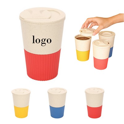 12oz Wheat Straw Coffee Cup