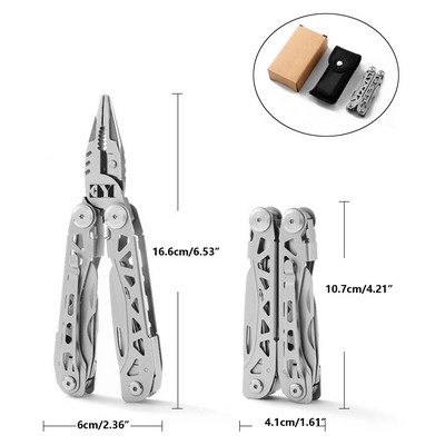 19 in 1 Outdoor Multi-functional Pliers Survival Kits