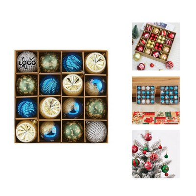 Painted Holiday Ornament 2.5 Inches