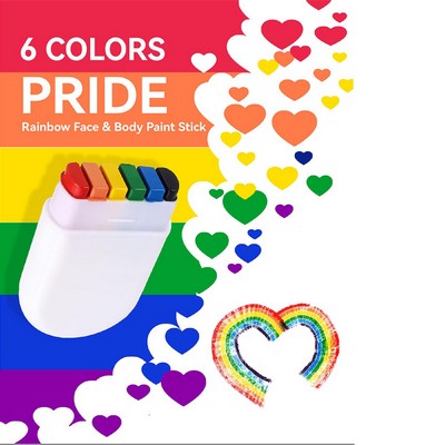 Gay Pride Rainbow Flag Color Crayon