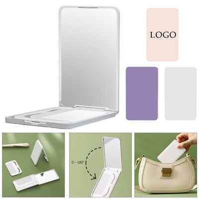 Folding Makeup Mirror W/ Comb