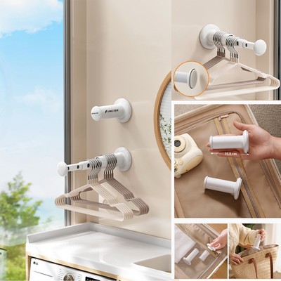 Suction Cup Hanger Organizer Hanger Storage Rack