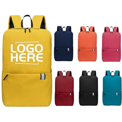 Reflective Strip Lightweight Casual Backpack