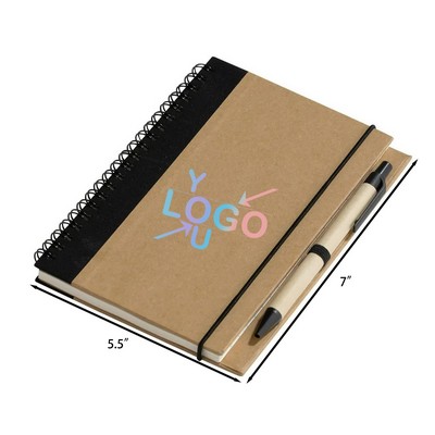 Eco-Friendly Journal with Pen
