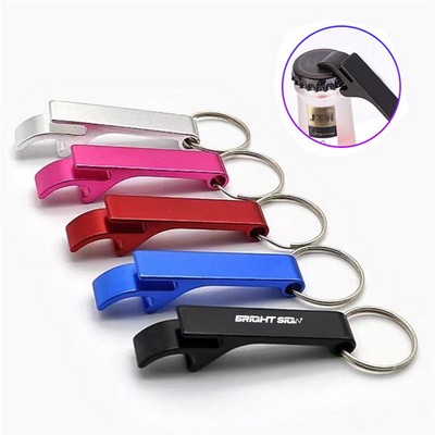 Premium Aluminum Bottle Opener Keychain