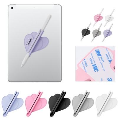 Silicone Heart Pen Holder