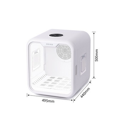 Portable Mirror And LED Design Beauty Skincare Mini Fridge