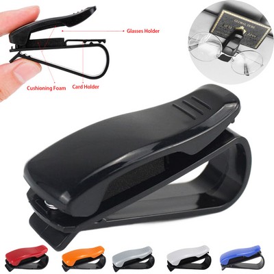 Visor Sunglasses Clip Holder