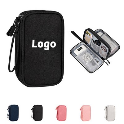 Travel Electronic Cable Accessory Organizer Bag