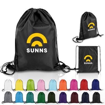 Polyester Cinch Backpack