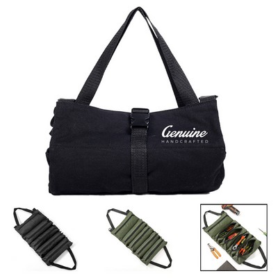 Canvas Tool Organizer Pouch