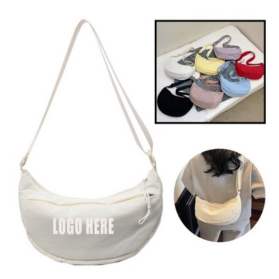 Elegant Nylon Crossbody Bag