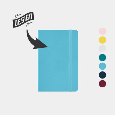PAPERAGE® Pocket-Size Leather Journal Notebook with 160 Pages