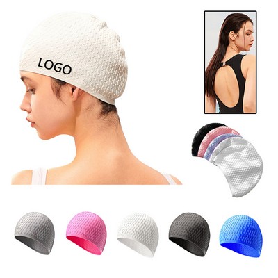 Women's Oversized Silicone Swim Cap