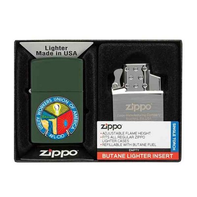 Zippo® Matte Butane Insert Lighter Gift Set