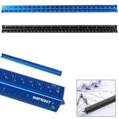 Aluminum Triangular Scale Ruler