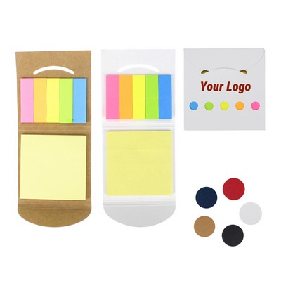 MOQ 50 pcs Smile-Shaped Sticky Notes Pad