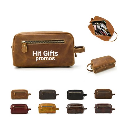 Toiletry Leather Bag