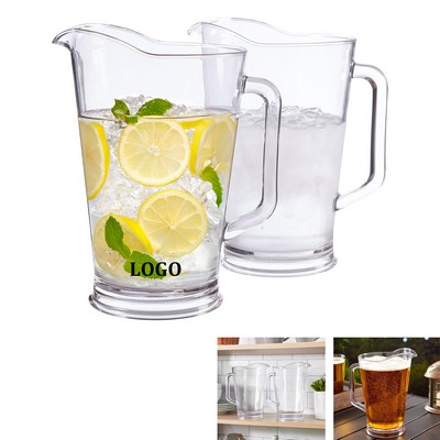 Reusable Bistro Clear Pitcher