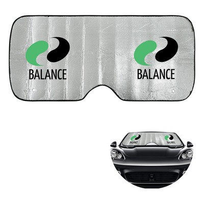 Accordian Fold Aluminum Sunshade