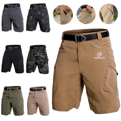 Men's Sporty Quick Dry Tactical Outdoor Cargo Shorts