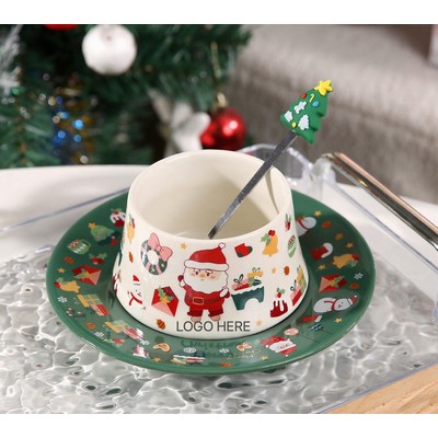 Christmas Ceramic Mug Set 350ml
