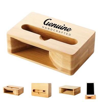 Bamboo Cellphone Stand