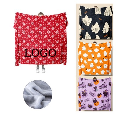 Customized Holiday Blanket