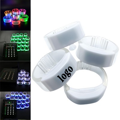 15-Color LED Luminous Bracelet With Remote Control