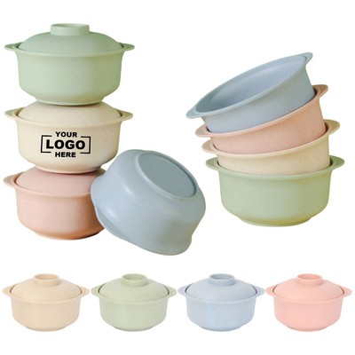 Wheat Straw Clay Pot Bowl