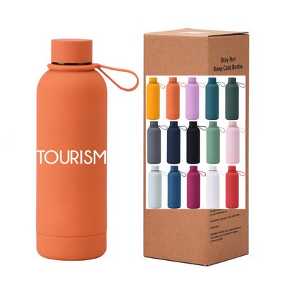 17oz Stainless Steel Insulated Water Bottle
