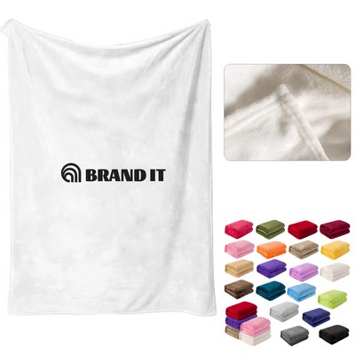 Flannel Throw Blanket