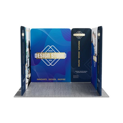 10' Magnetic Modular Fabric Display - U Shape (Single Sided)