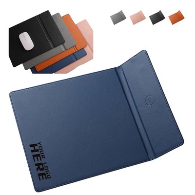 Tri-fold Wireless Charging Mouse Pad