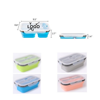 Collapsible Silicone Lunch Container