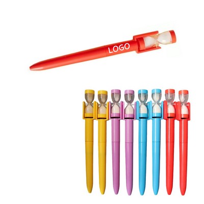 Hourglass Timer Ballpoint Pen
