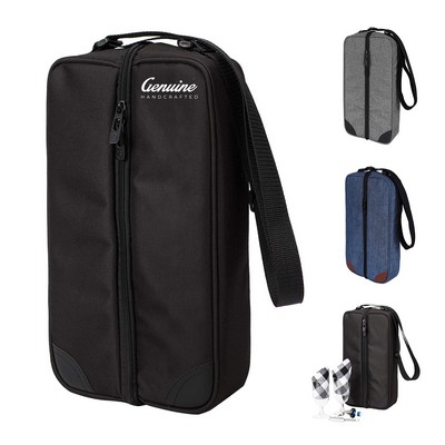 Wine Tote Bag with Detachable Shoulder Strap