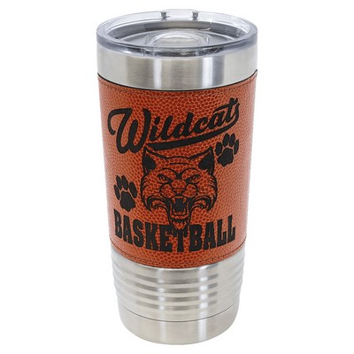 Polar Camel 20 oz. Basketball Tumbler with Slider Lid