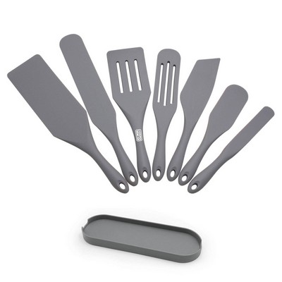 8PCS Heat Resistant Silicone Kitchen Cooking Utensils