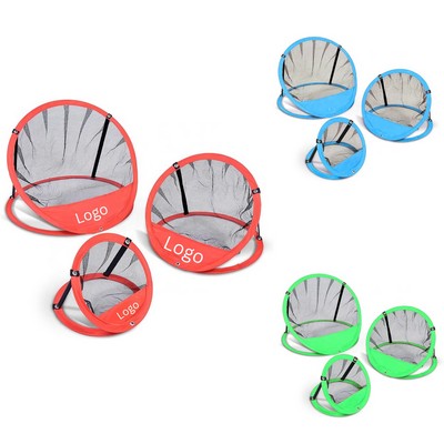 Pop-Up Golf Chipping Net - 3 Piece Practice Set