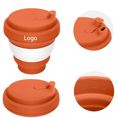 Foldable Silicone Collapsible Coffee Cup