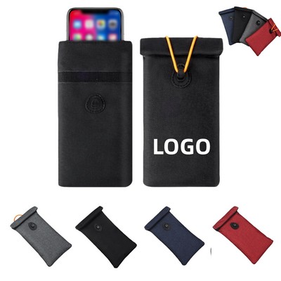 Signal Blocking Anti-Theft Mobile Phone Pouch
