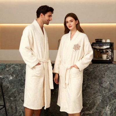 Plush Heavyweight Sherpa Fleece Robe