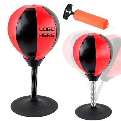 Mini Desktop Punching Ball With Stand
