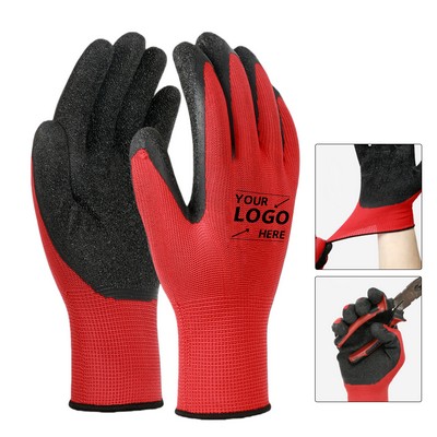 Textured Latex Coated Work Gloves