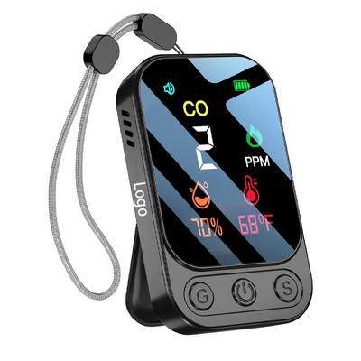 3-In-1 Carbon Monoxide Co Temperature And Humidity Detector