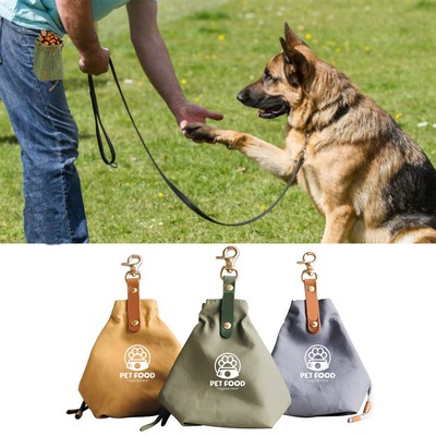 Pet Food Drawstring Bag