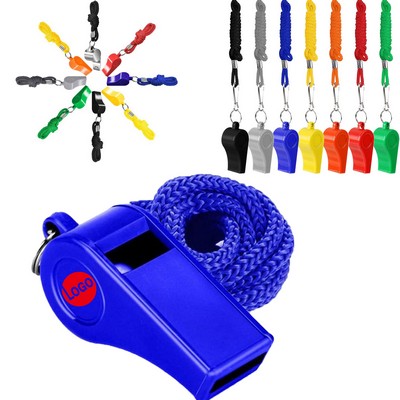 ABS Plastic Survival Whistle Multicolor Sports Referee