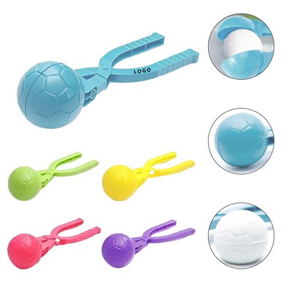 Football Shaped Snowball Maker Toy Clip