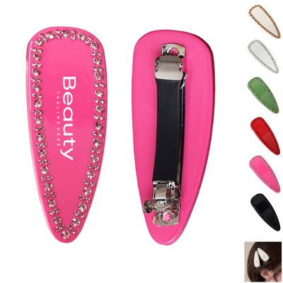 Hair Clip With Rhinestone